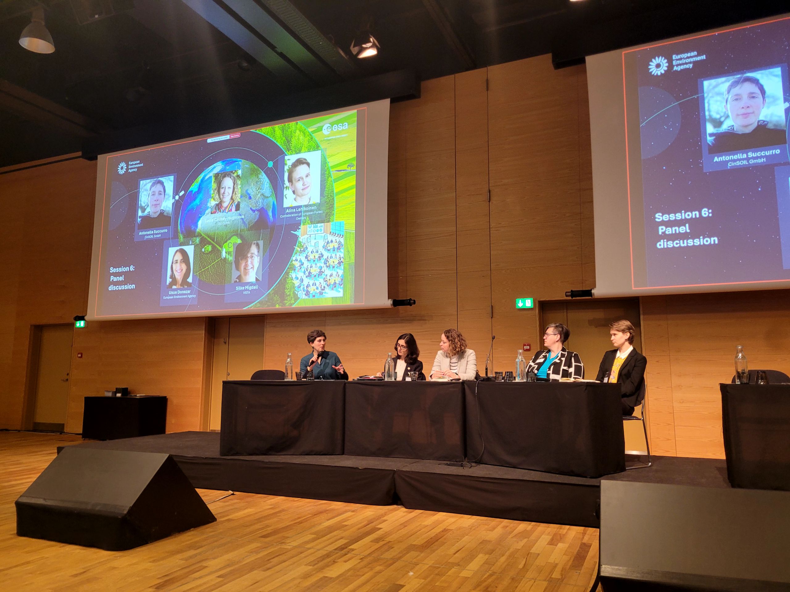 Panel discussion at the 2nd EEA-ESA conference on “Earth Observation for Monitoring, Reporting and Verification (MRV) of Carbon Removals”