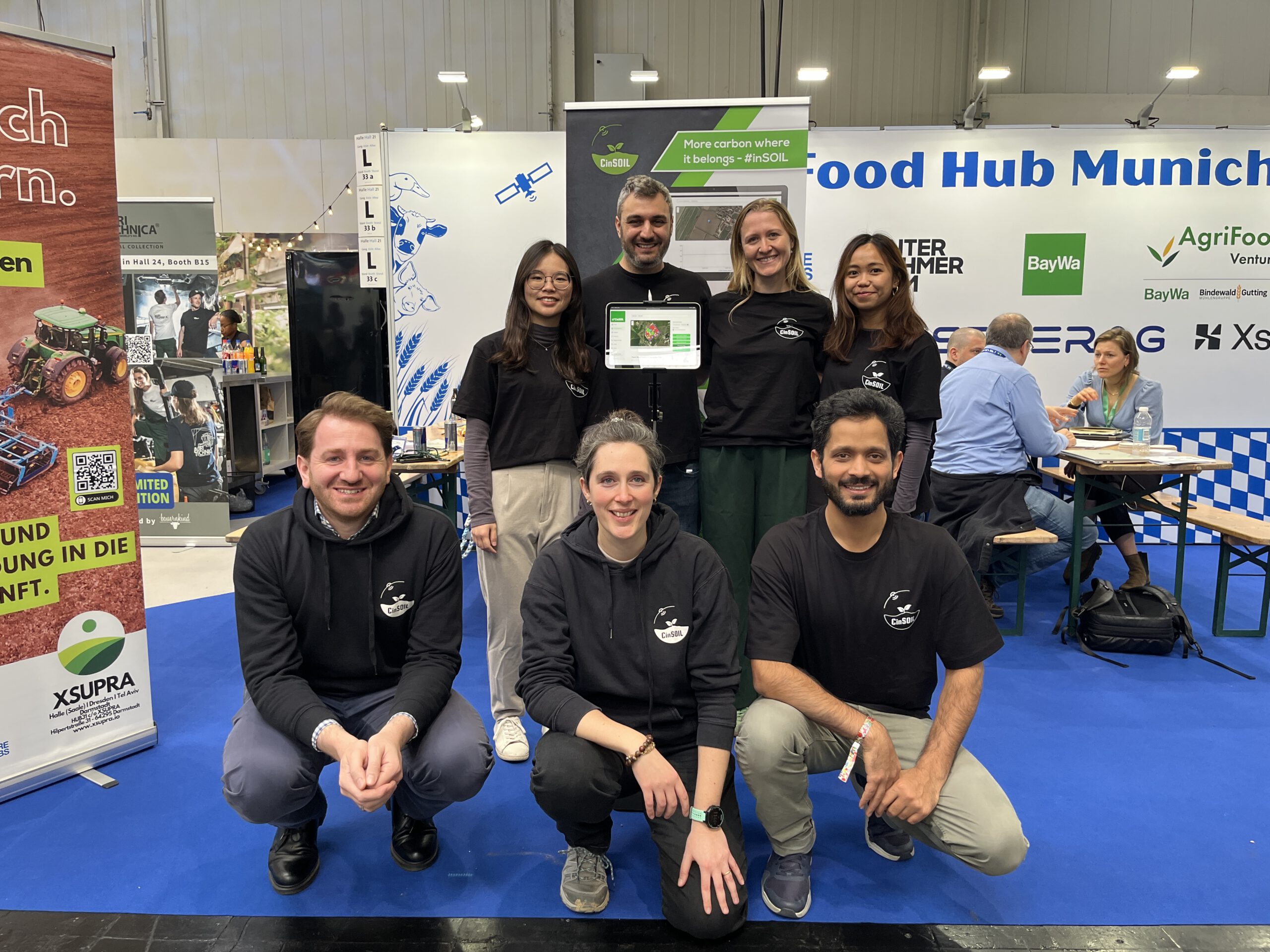 The CinSOIL team at Agritechnica 2025